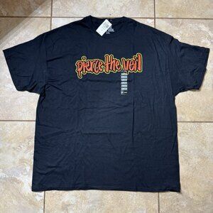 Pierce The Veil Logo T-Shirt 2XL New